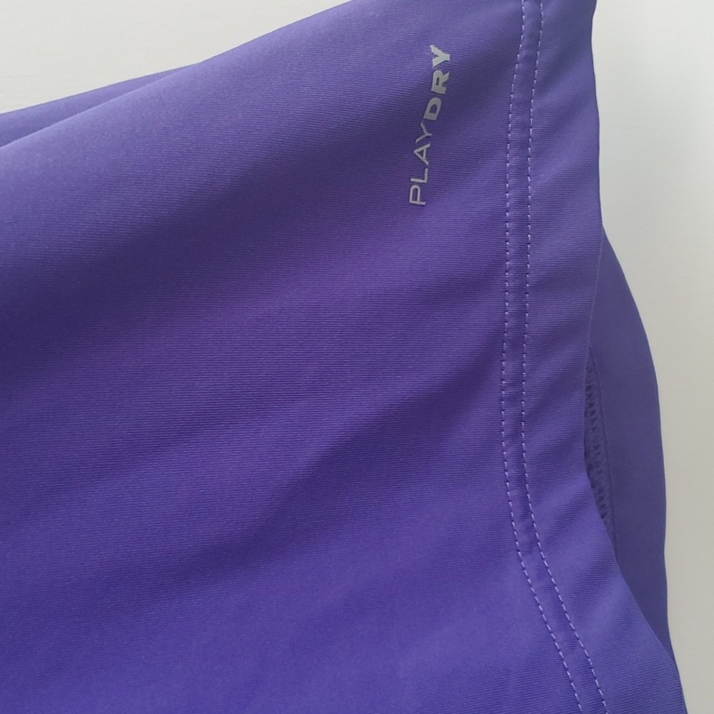 Reebok Women’s Tank Top M Purple Racerback Activewear Shelf Bra Gym Workout - Picture 5 of 5